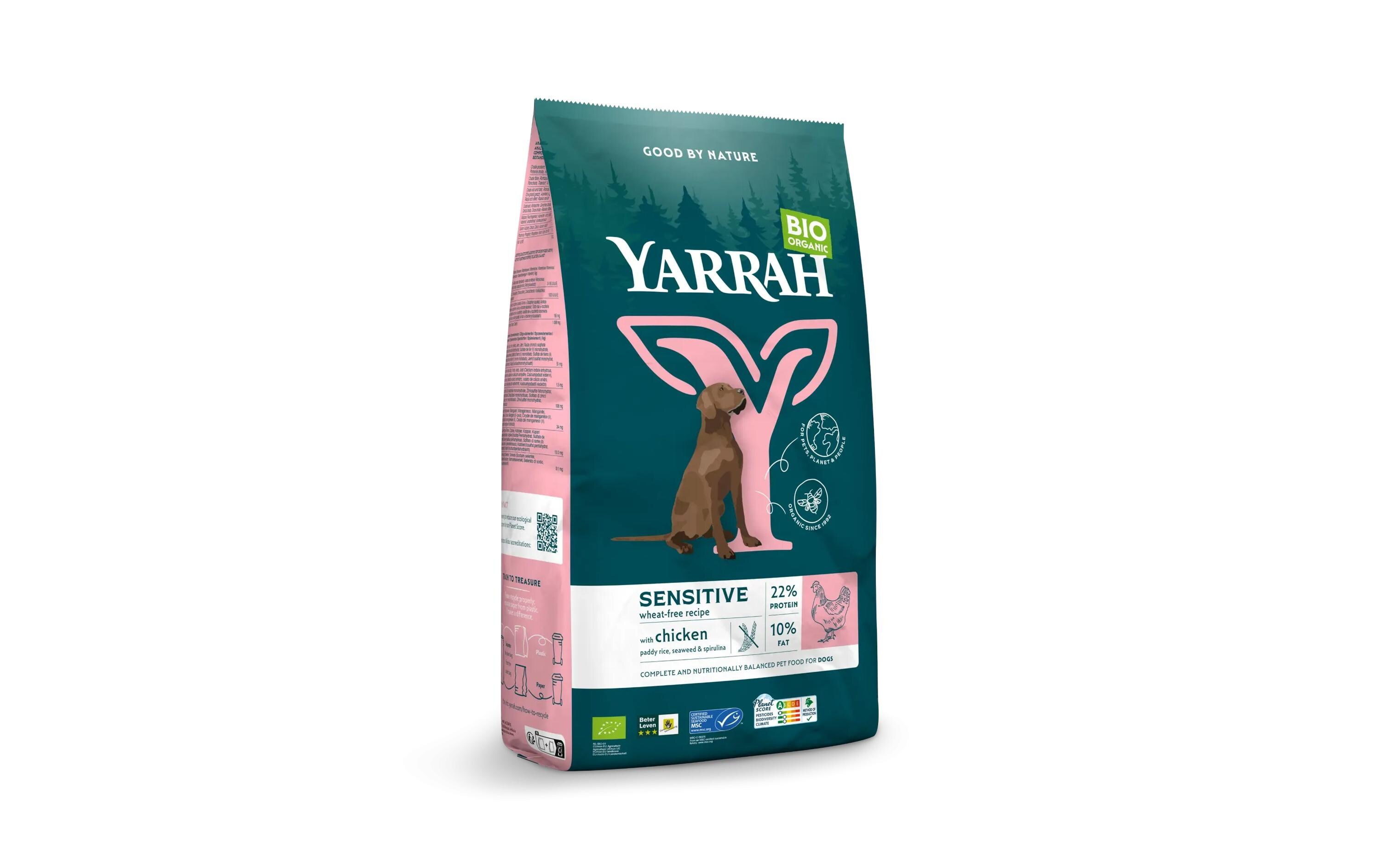 Trockenfutter Bio Sensitive 10 kg<br>Bio-Hundefutter für ausgewachsene Hunde
