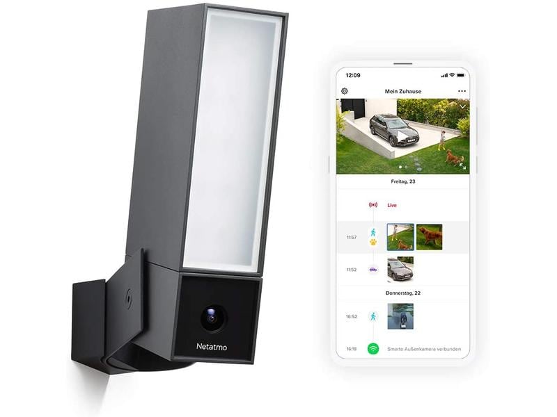 Netatmo Netzwerkkamera Smarte Aussenkamera Netatmo Smarte Aussenkamera