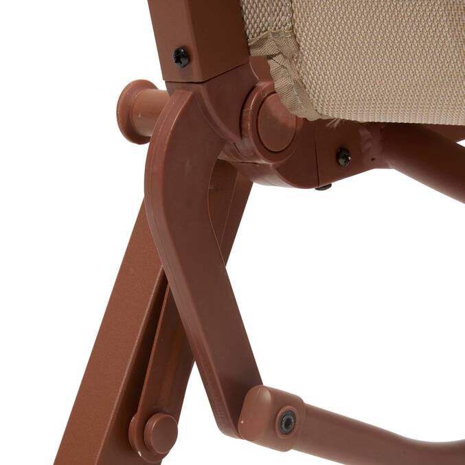 Fauteuil de jardin DECIMA Lin / Acajou