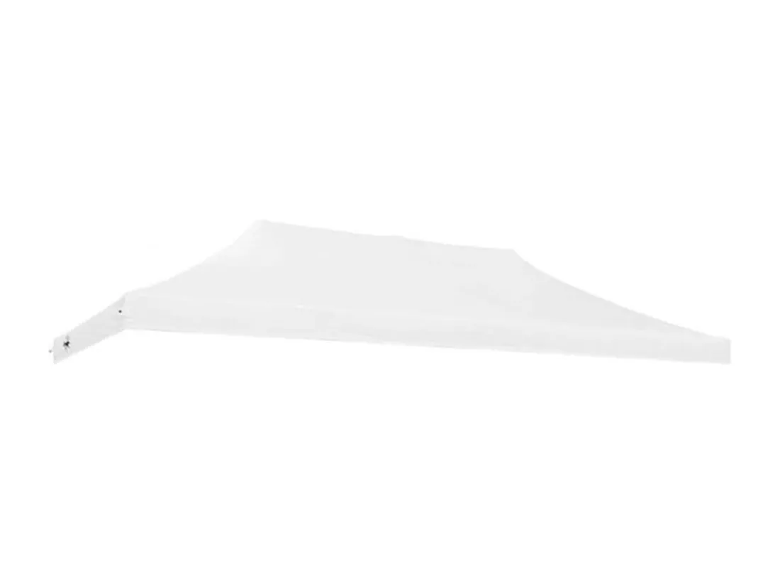Feuille de toit imperméable blanche 3X6 pour remplacement de gazebo pliable 49483