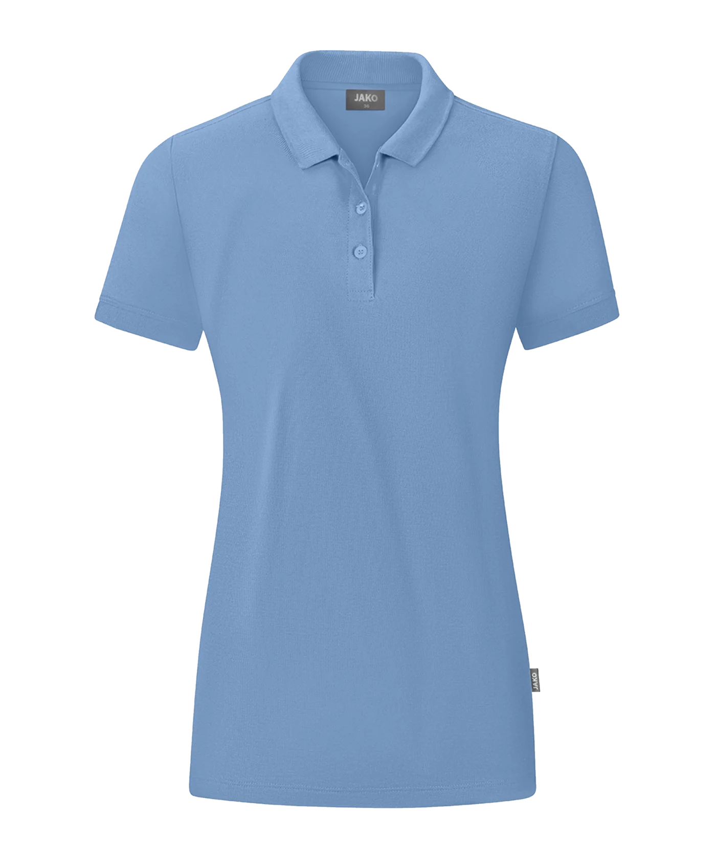 JAKO Organic Polo Shirt Damen Blau F460