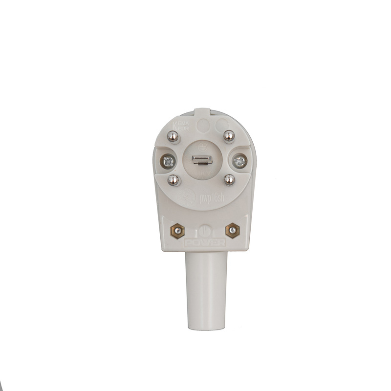 Power Plex stekker haaks 16A