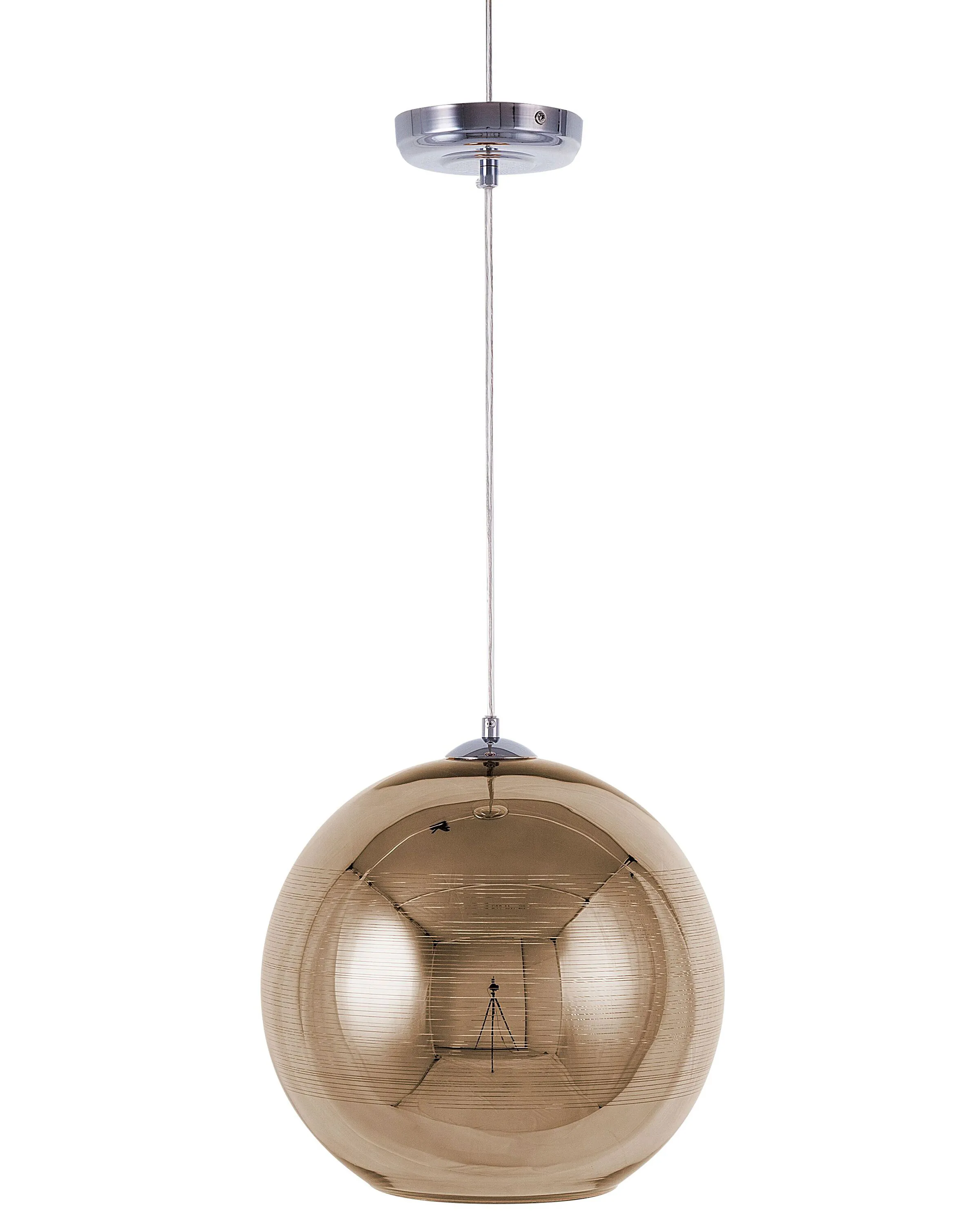 Hanglamp ASARO Glas Goud