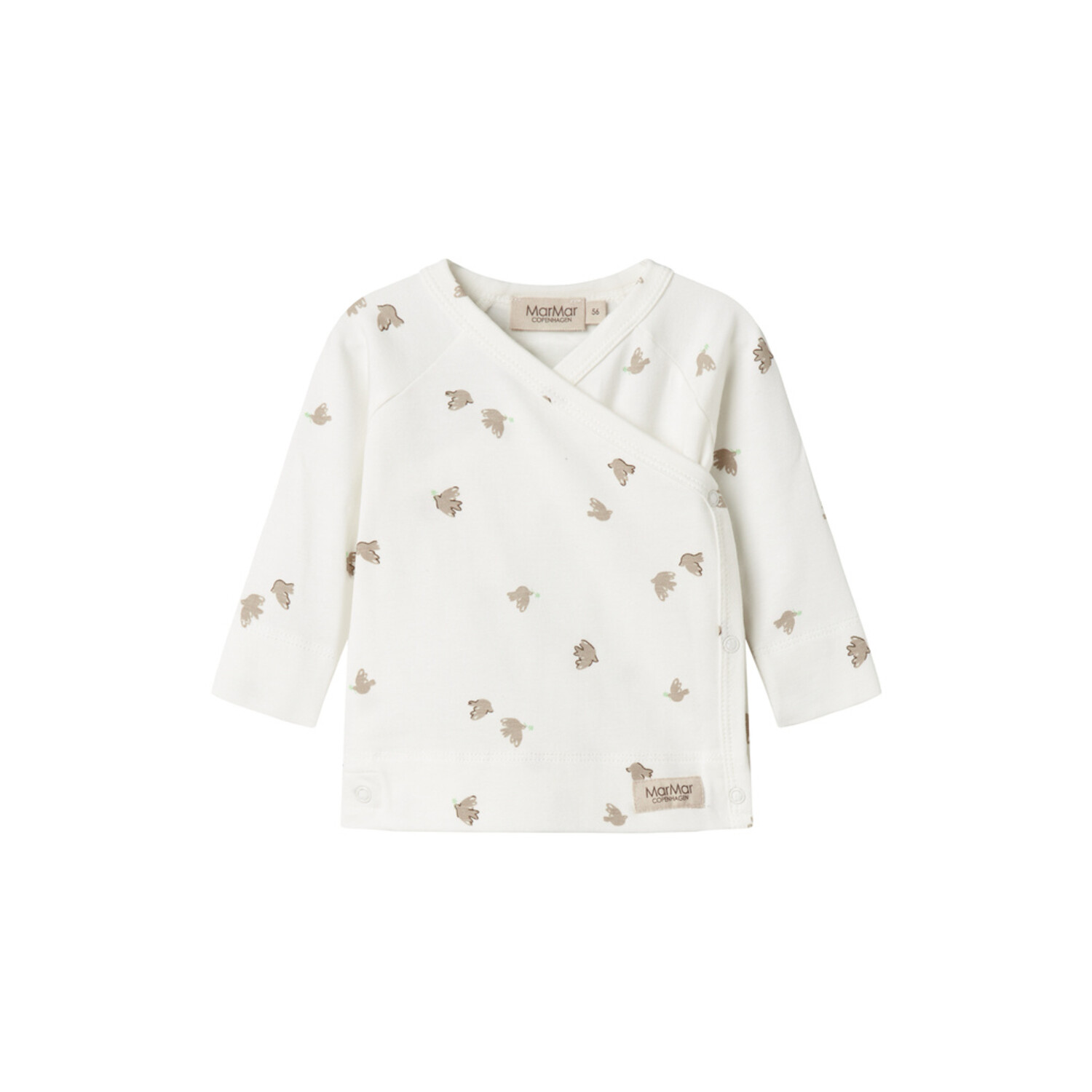 MarMar Copenhagen | Modal Smooth Print | Tuti Wrap LS | Peace