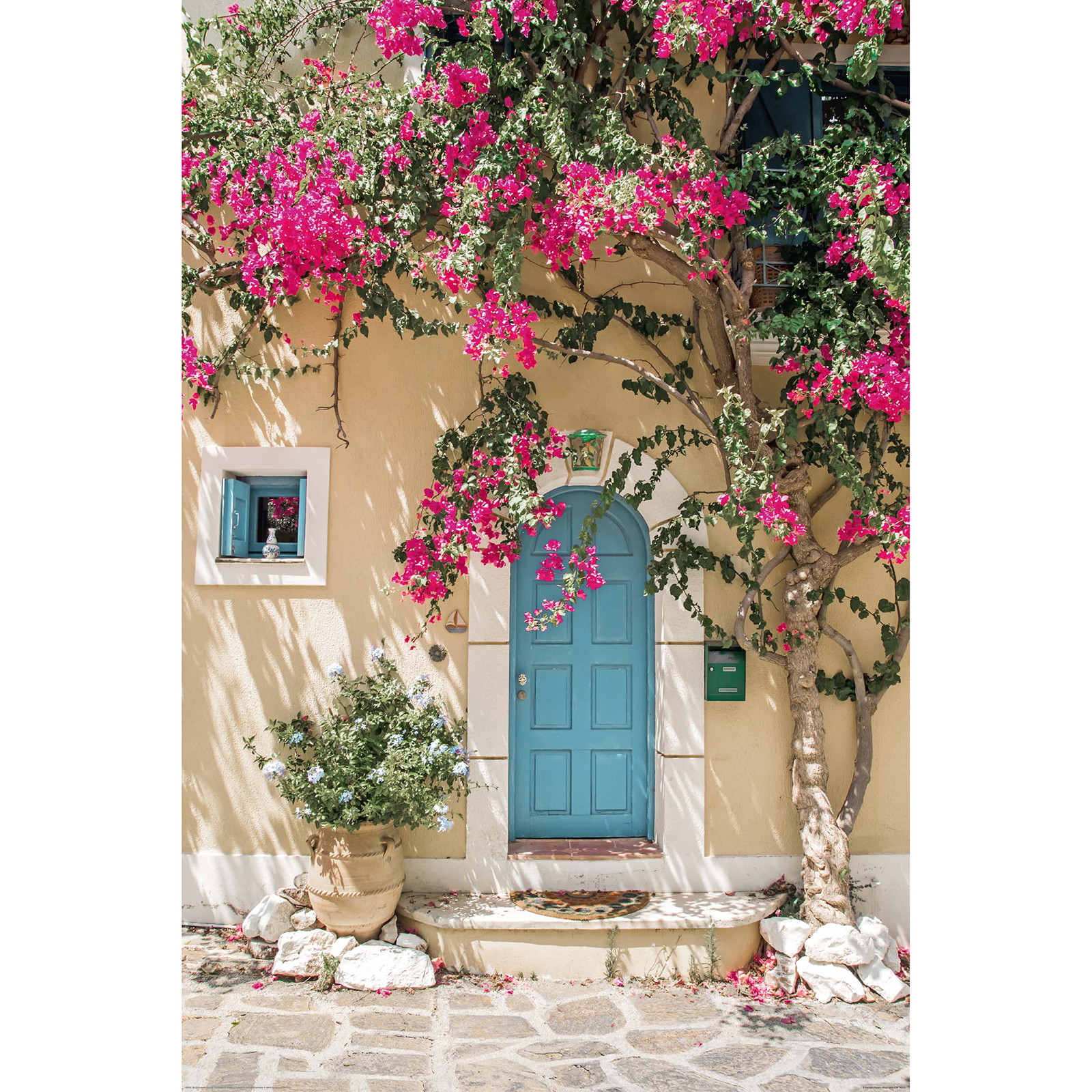 Deco Panel BLUMEN INNENHOF - 60x90 cm