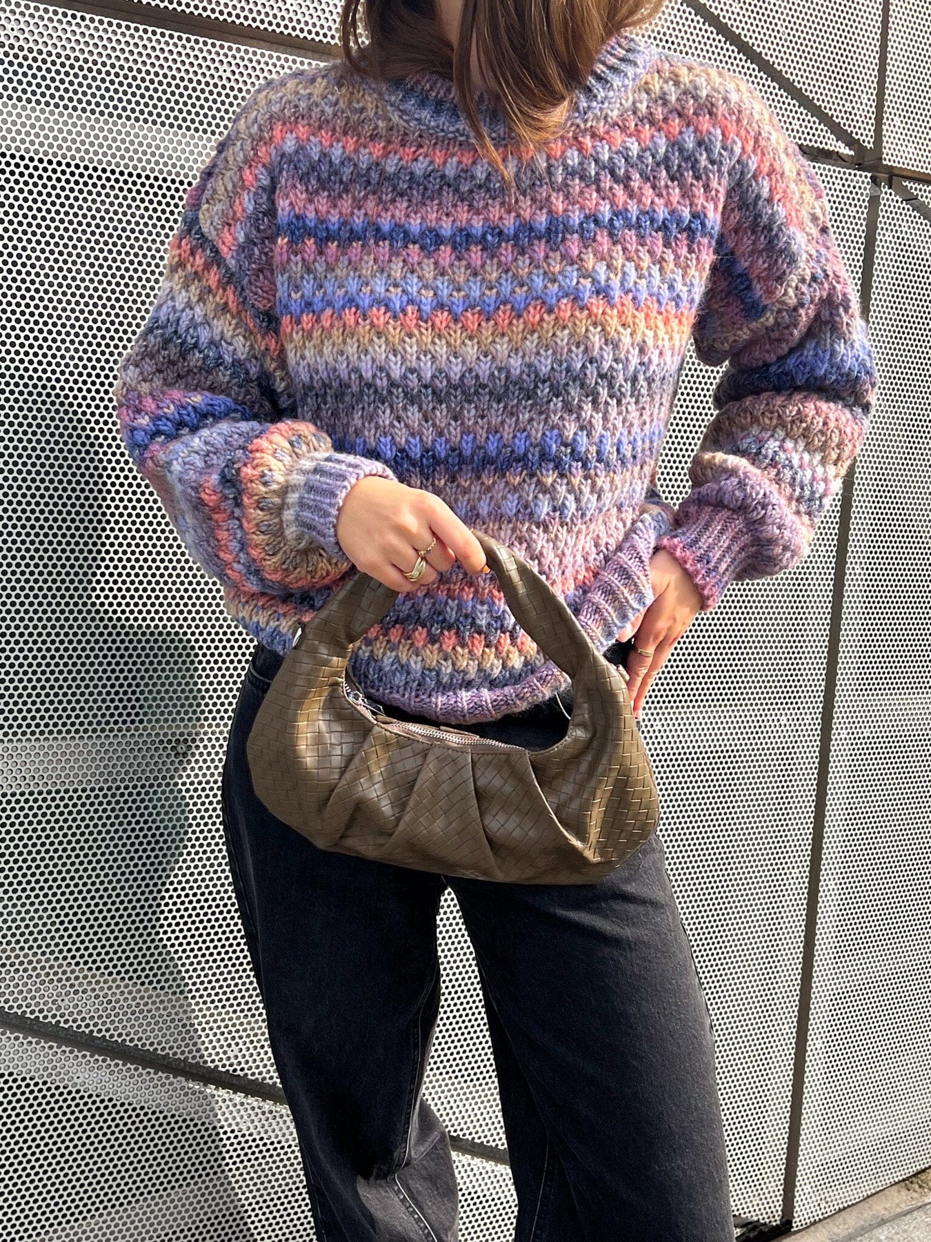 Noella Gio Sweater ouse rainbow mix