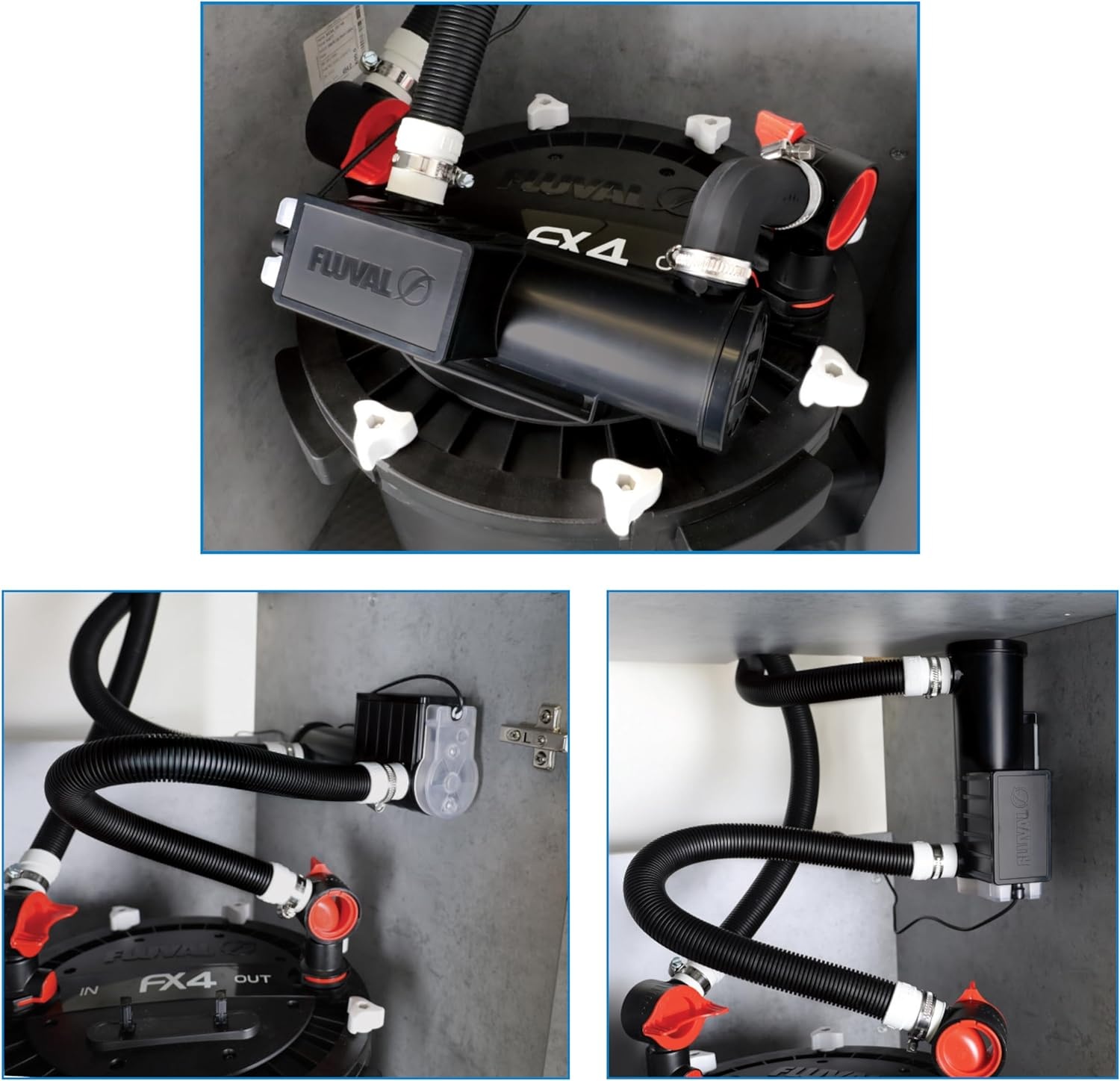 Fluval FL FX UVC 6W In-Line Clarifier