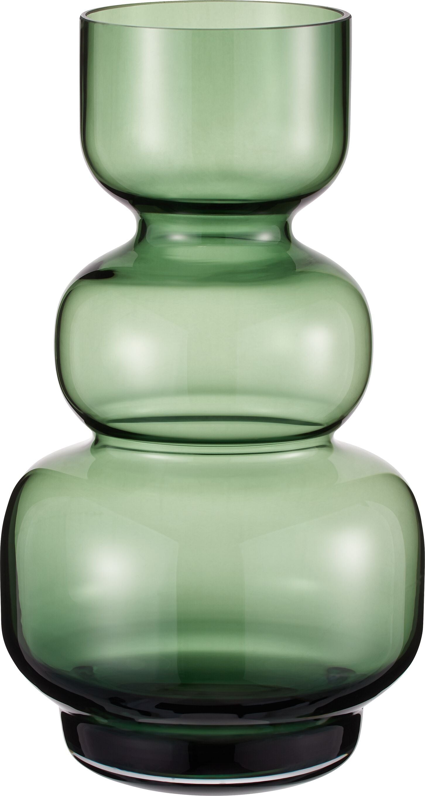 MAIKE Vase - Grün / H: 25.0 cm