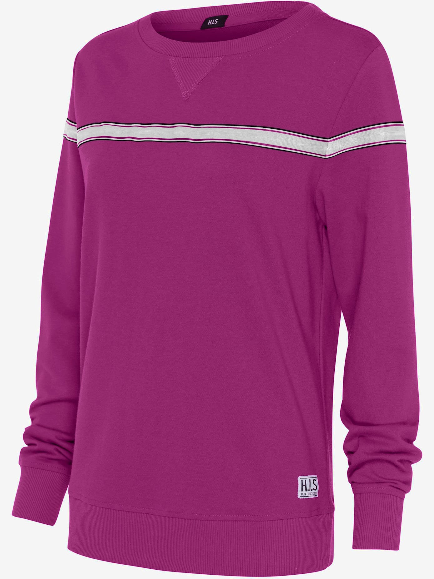 Sweater sweatshirt à rayures