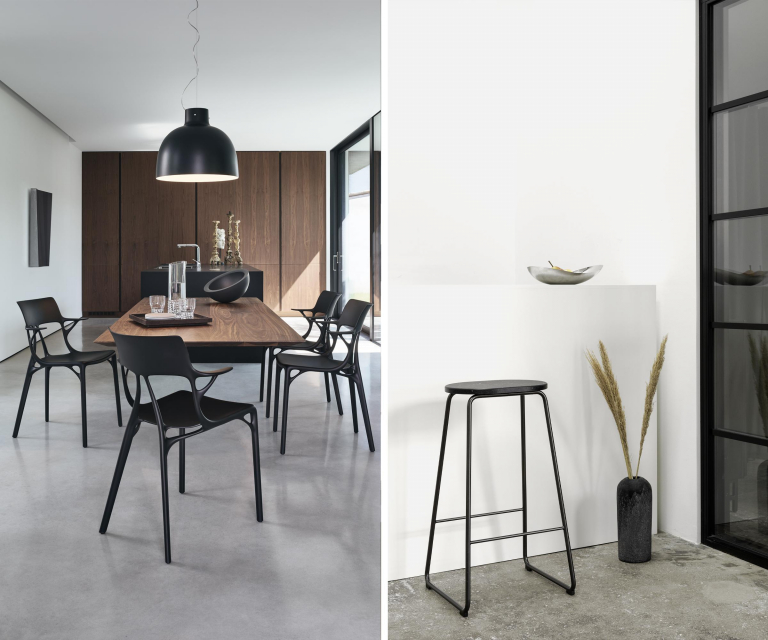 Kartell Bellissima hanglamp Ø50 saliegroen