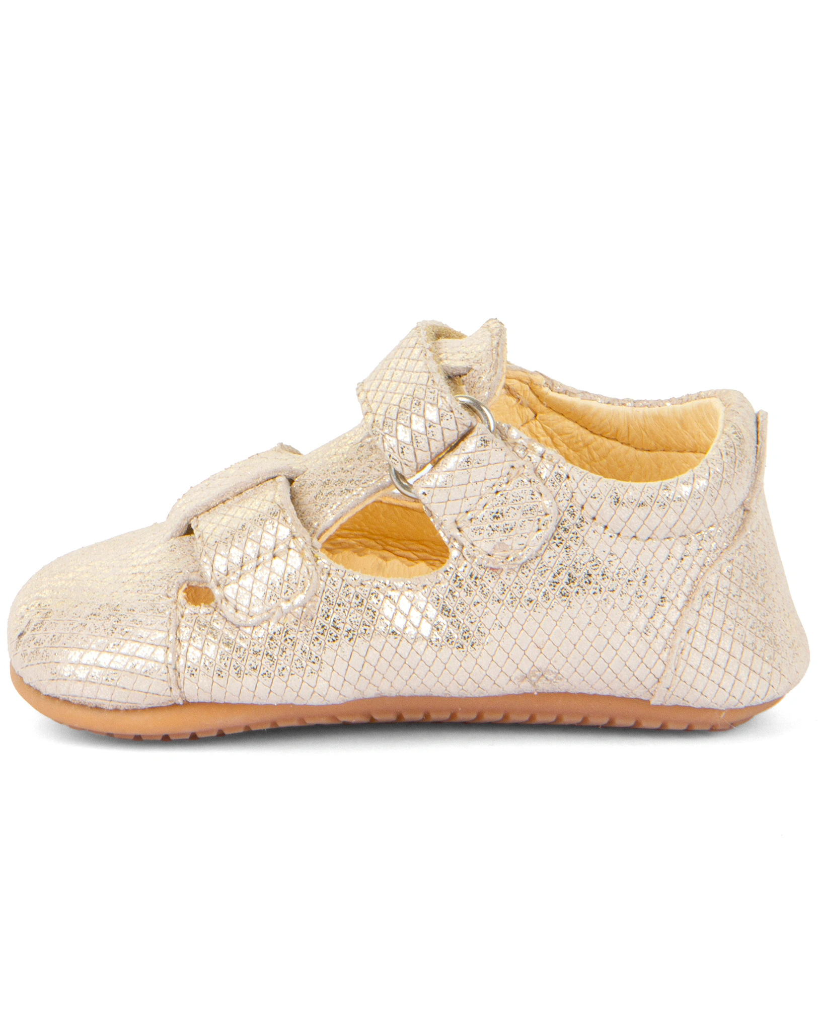 Lauflernsandalen PREWALKERS in gold shine