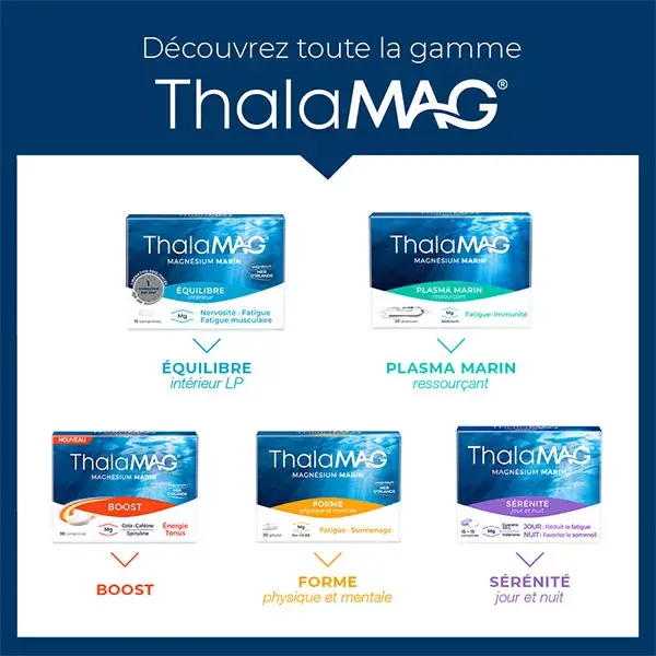 Thalamag Magnésium Marin Equilibre Intérieur LP 30 comprimés