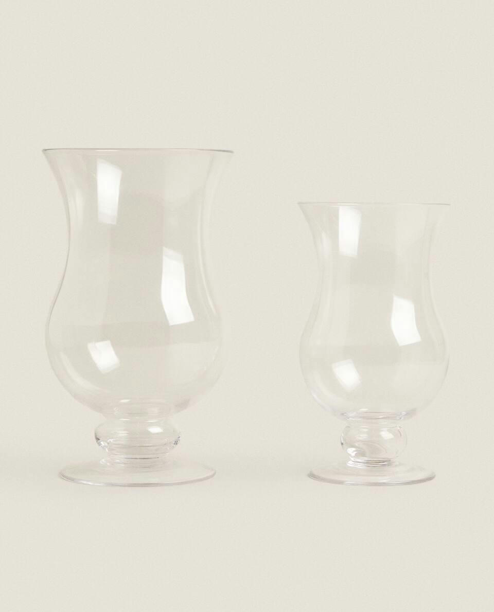 VASO DE VIDRO PARA VELAS