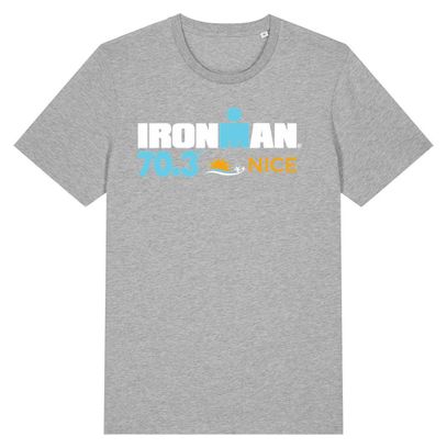 T-Shirt Manches Courtes Ironman France Nice Gris Homme