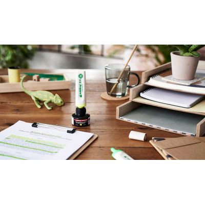 Edding EcoLine 24 - 4 Surligneurs - couleurs assorties