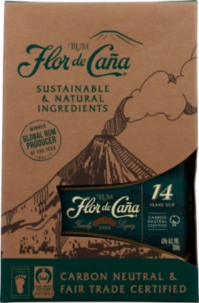 FLOR DE CANA 14 YEARS 70CL