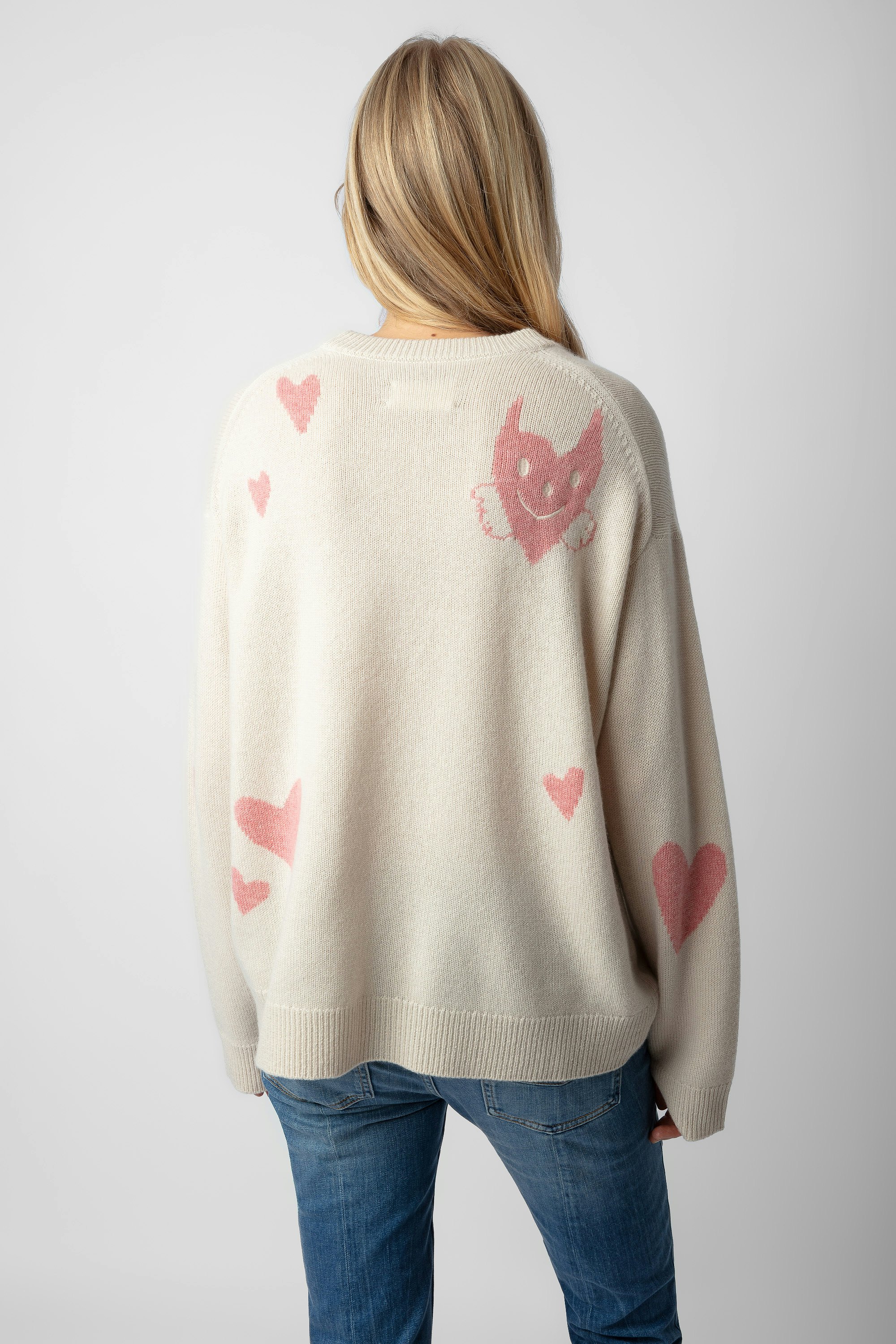 Pull Markus Heart Cachemire