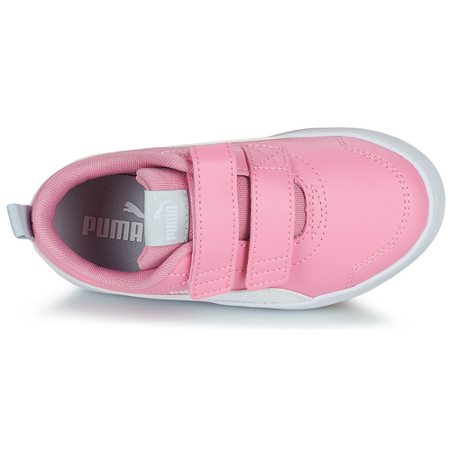 Puma - Courtflex v2 V PS - Rose / Blanc