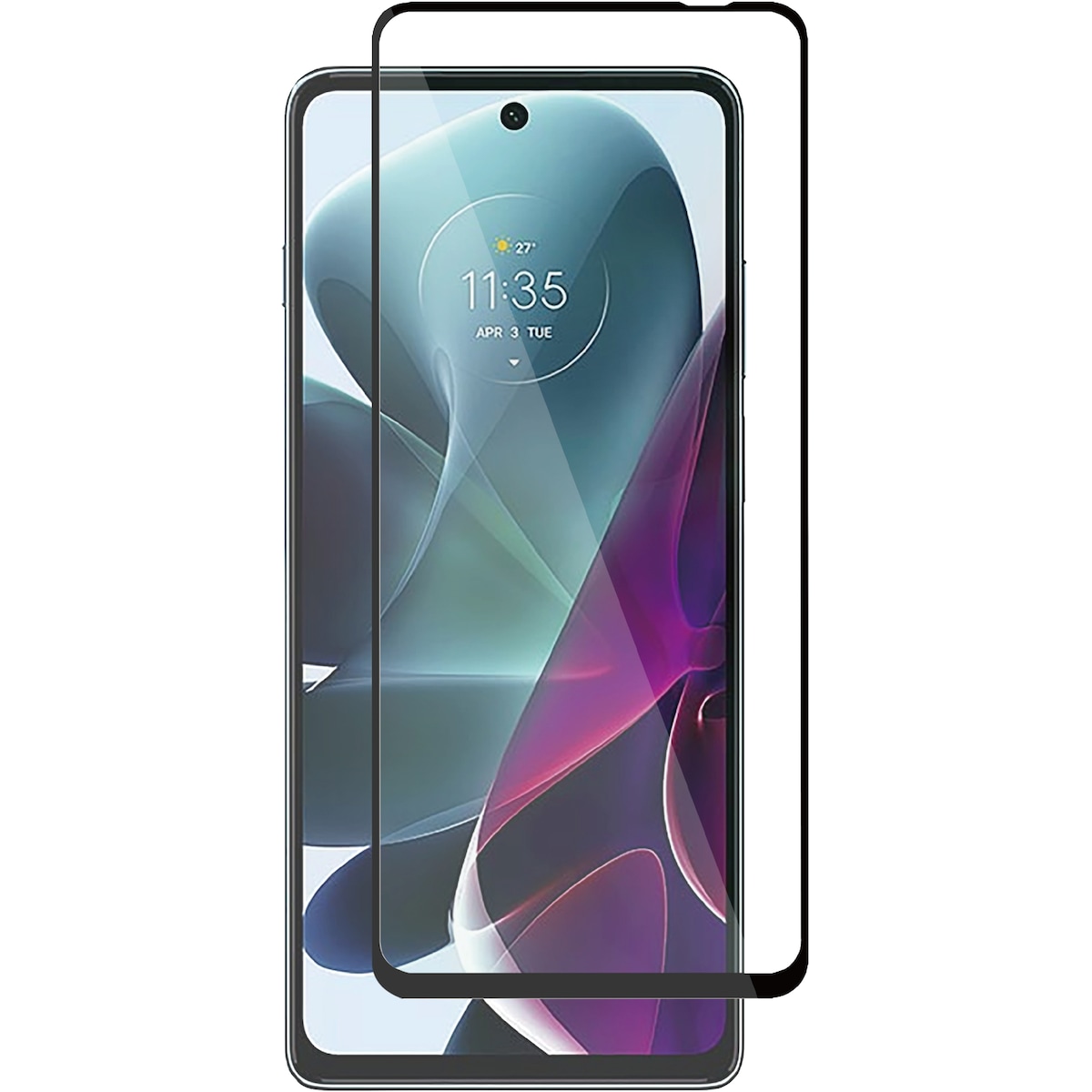 Panzer Full-Fit skjermbeskytter til Motorola Moto G200