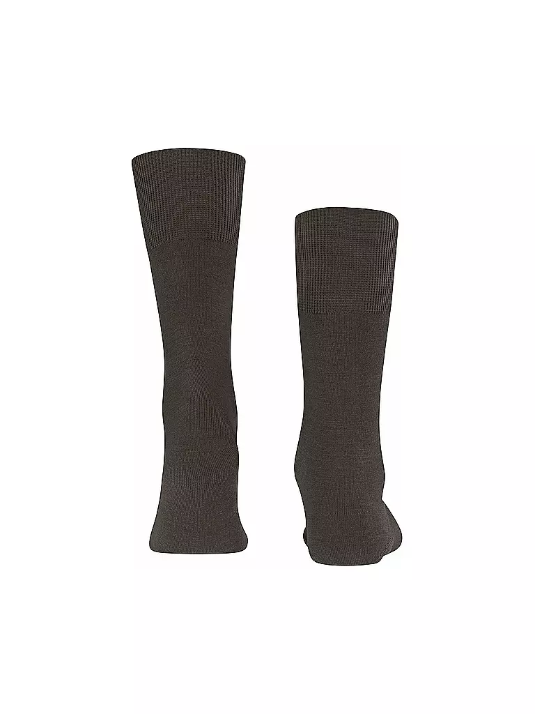 FALKE Socken brown mel. braun