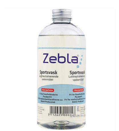 Zebla Sportwaschmittel - 500 ml - Parfümfrei