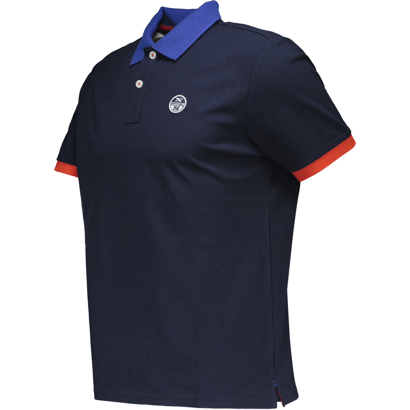 North Sails Herren-Poloshirt Logokragen M, dunkelblau