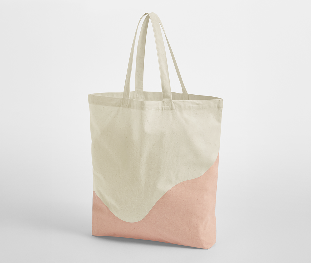 WESTFORD MILL WM235 - Sac shopping imprimé vague