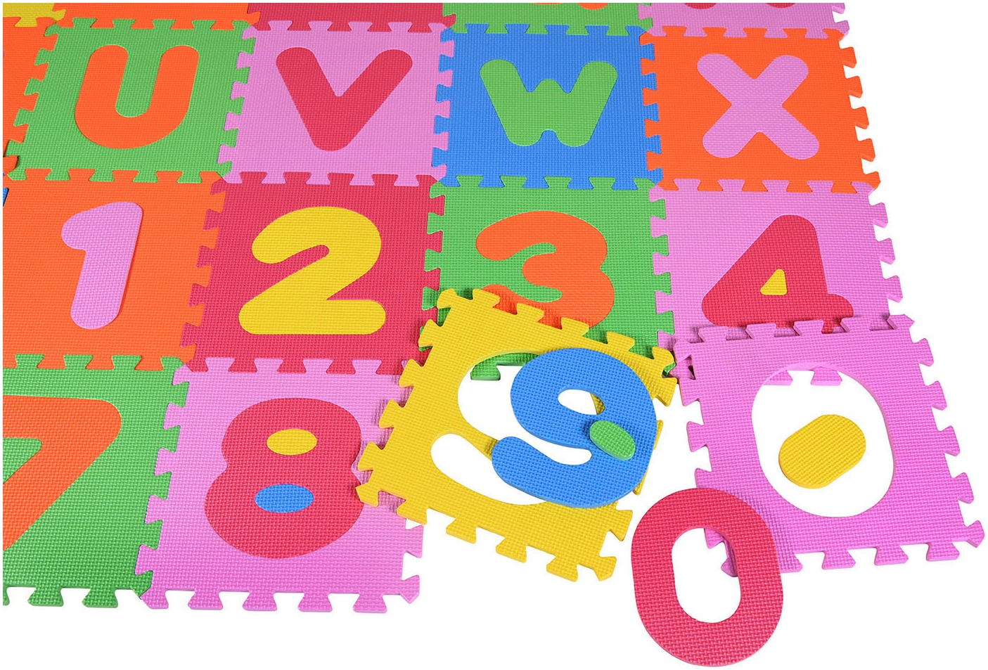 Knorrtoys® Puzzle »Zahlen und Buchstaben« Puzzlematte, Bodenpuzzle