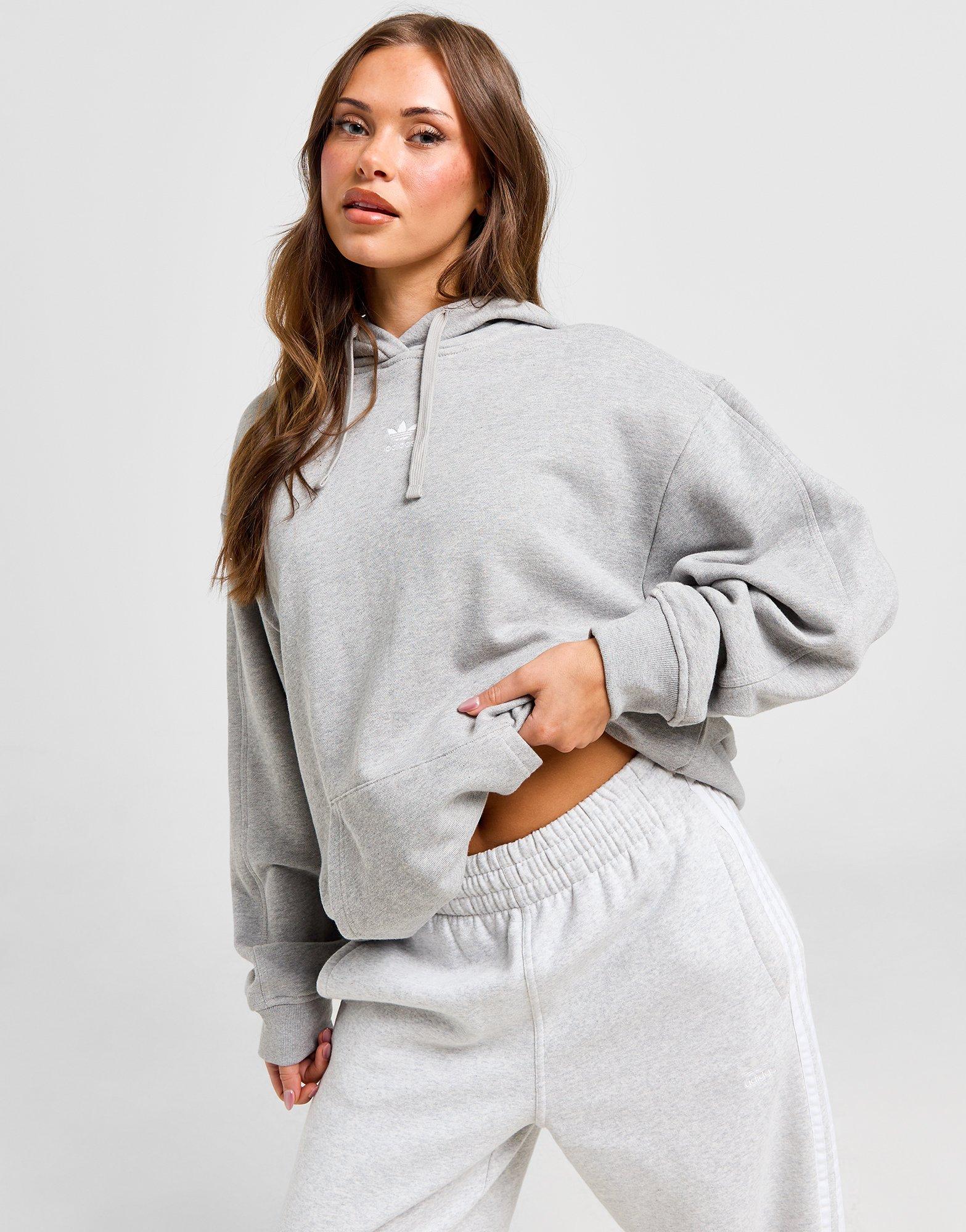 adidas Originals Sweat-shirt à capuche ample molleton Essentials