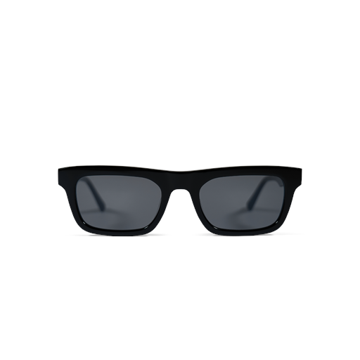 MessyWeekend New Dylan Solbriller, Grey/Black