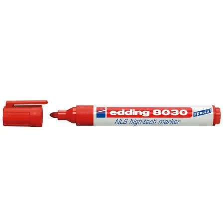 edding 8030 NLS-Marker, 1.5-3mm, rot