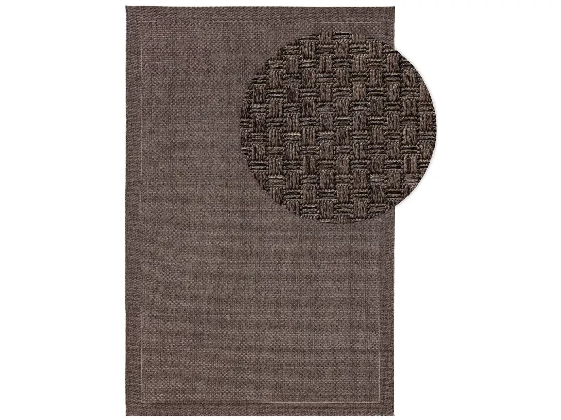 Tapis d'extérieur & intérieur Naoto Gris 120x170 cm