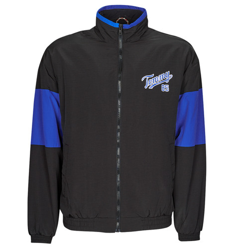 Tommy Jeans - TJM FLEECE LINED TRACK JACKET Negro / Azul