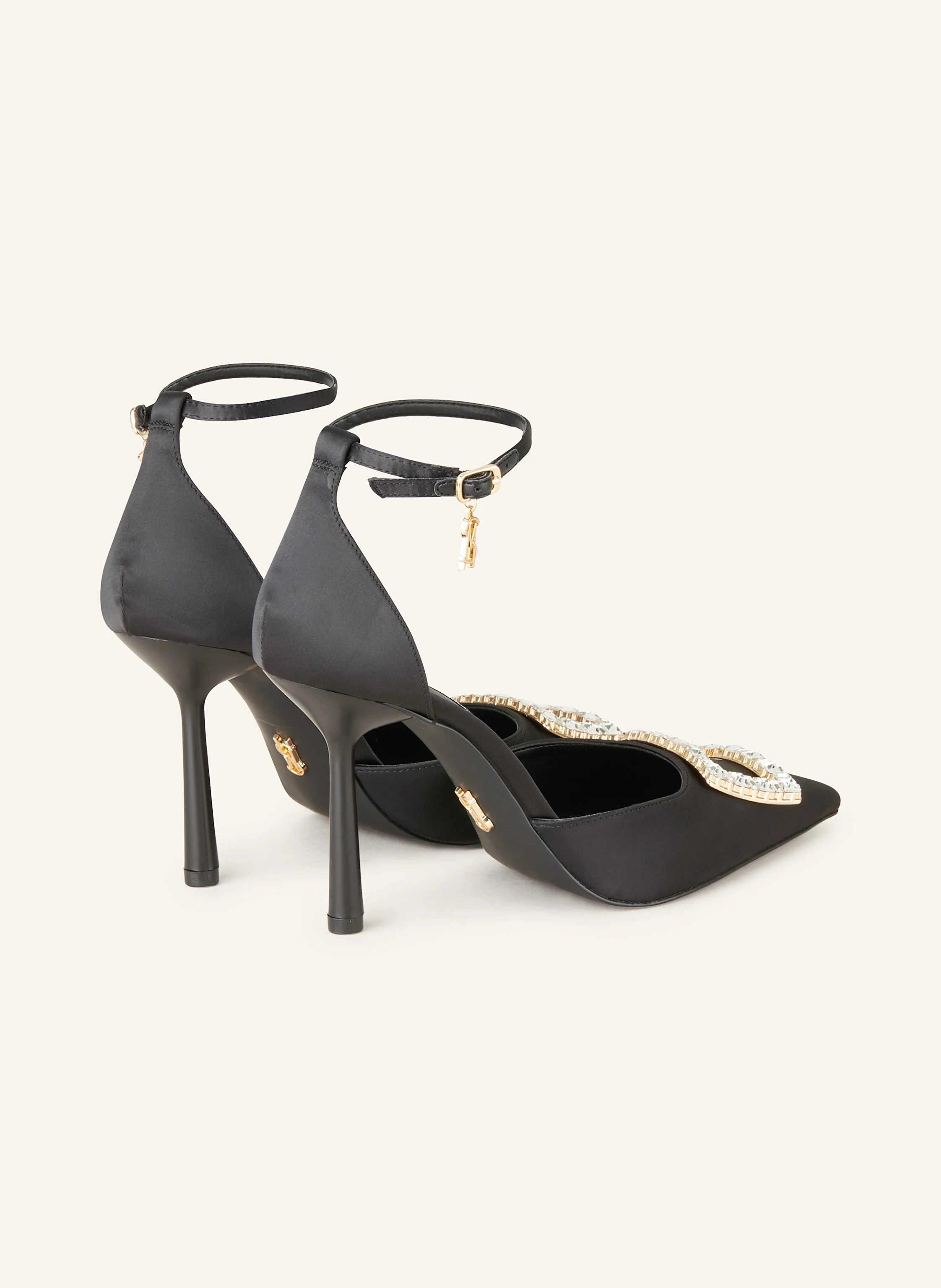 STEVE MADDEN Slingpumps CHAMP SATN mit Schmucksteinen
