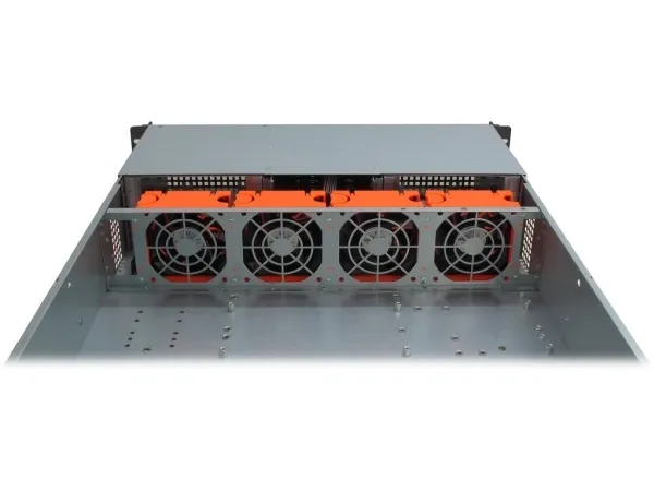 Inter-Tech IPC 2U-20255 - Rack-monterbar - 2U - fuld AT - ingen strømforsyning (EPS2U) - USB