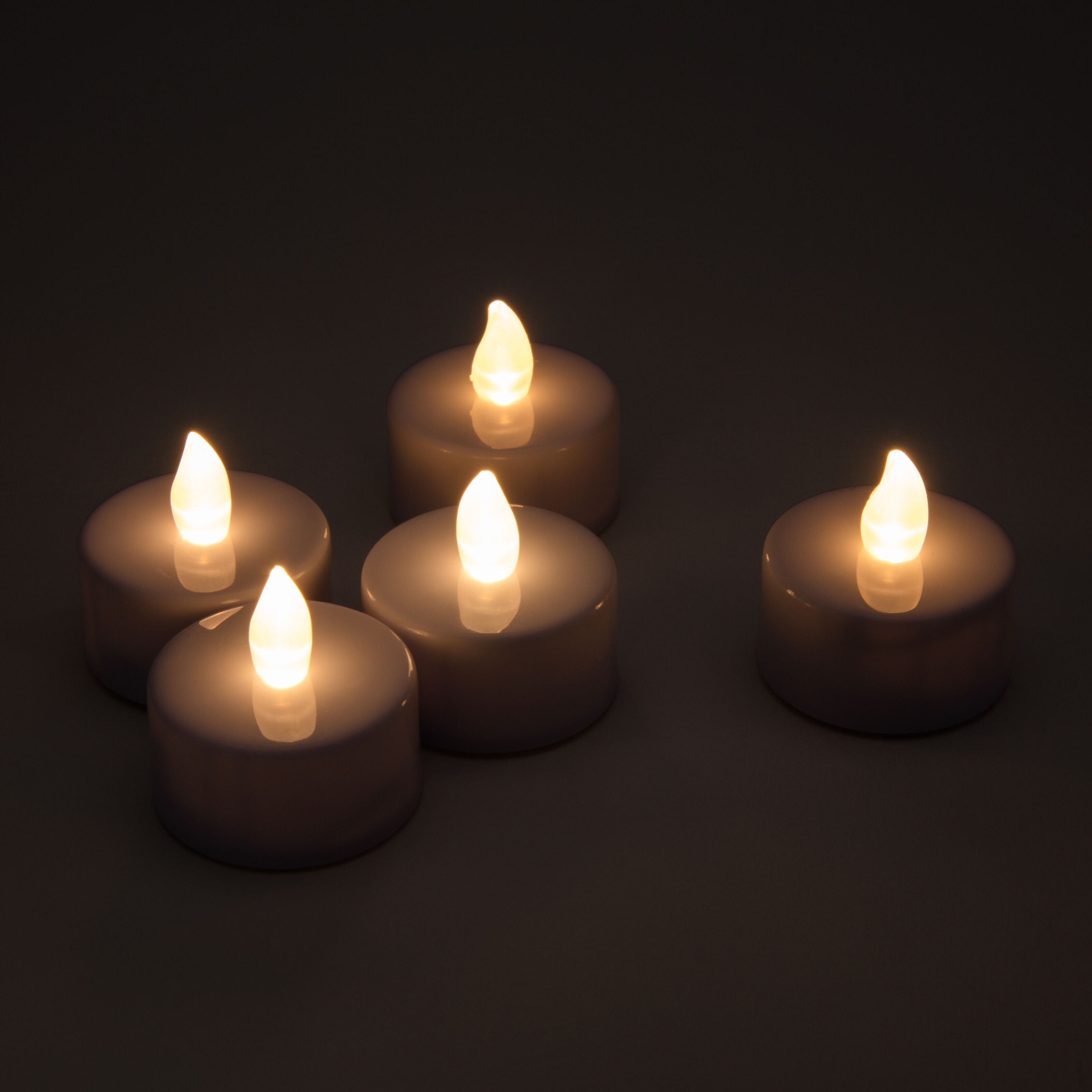 Ledsavers Telys med fjernkontroll, 18-pk.