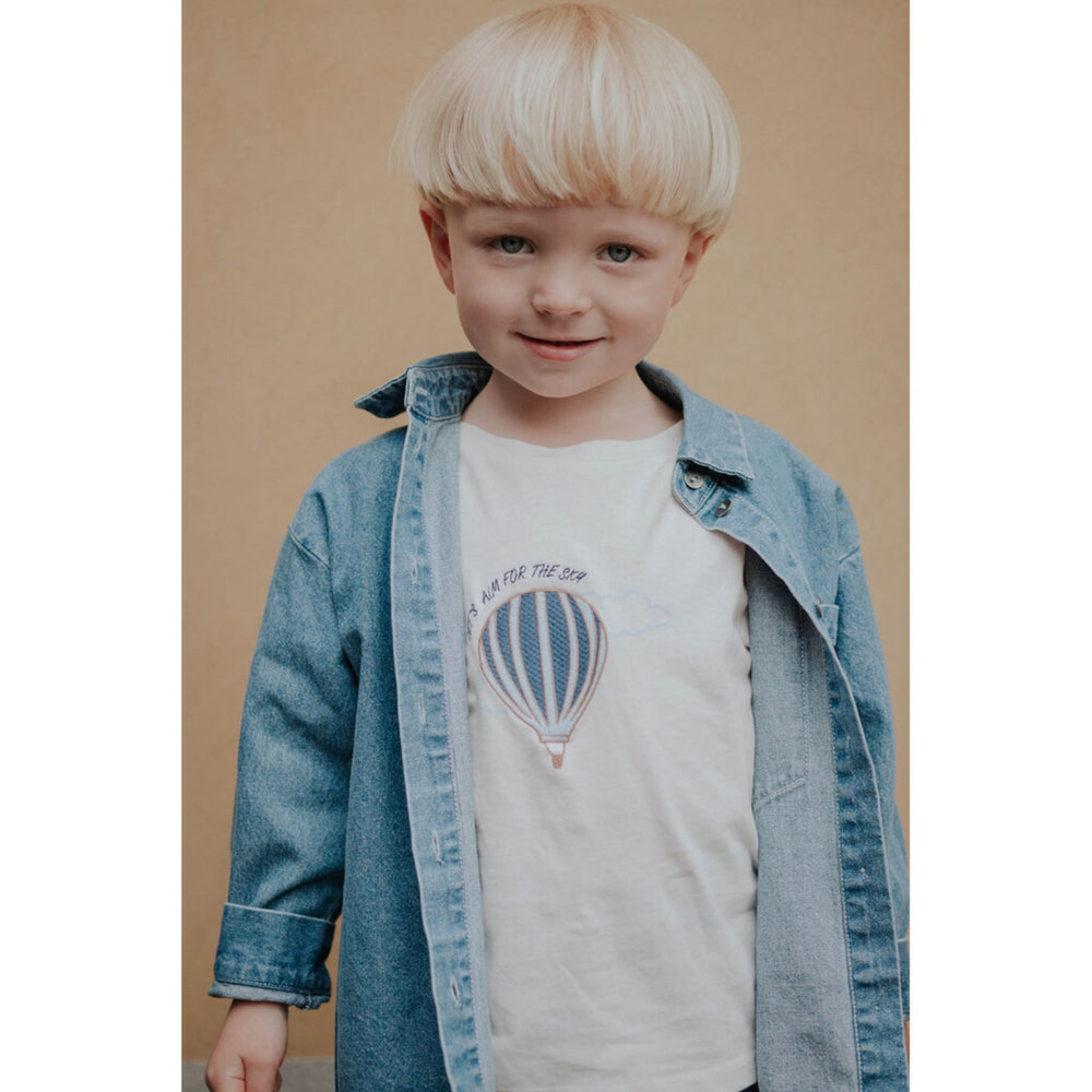 Køb Fliink Lys Denim Blue Don Ls Skjorte