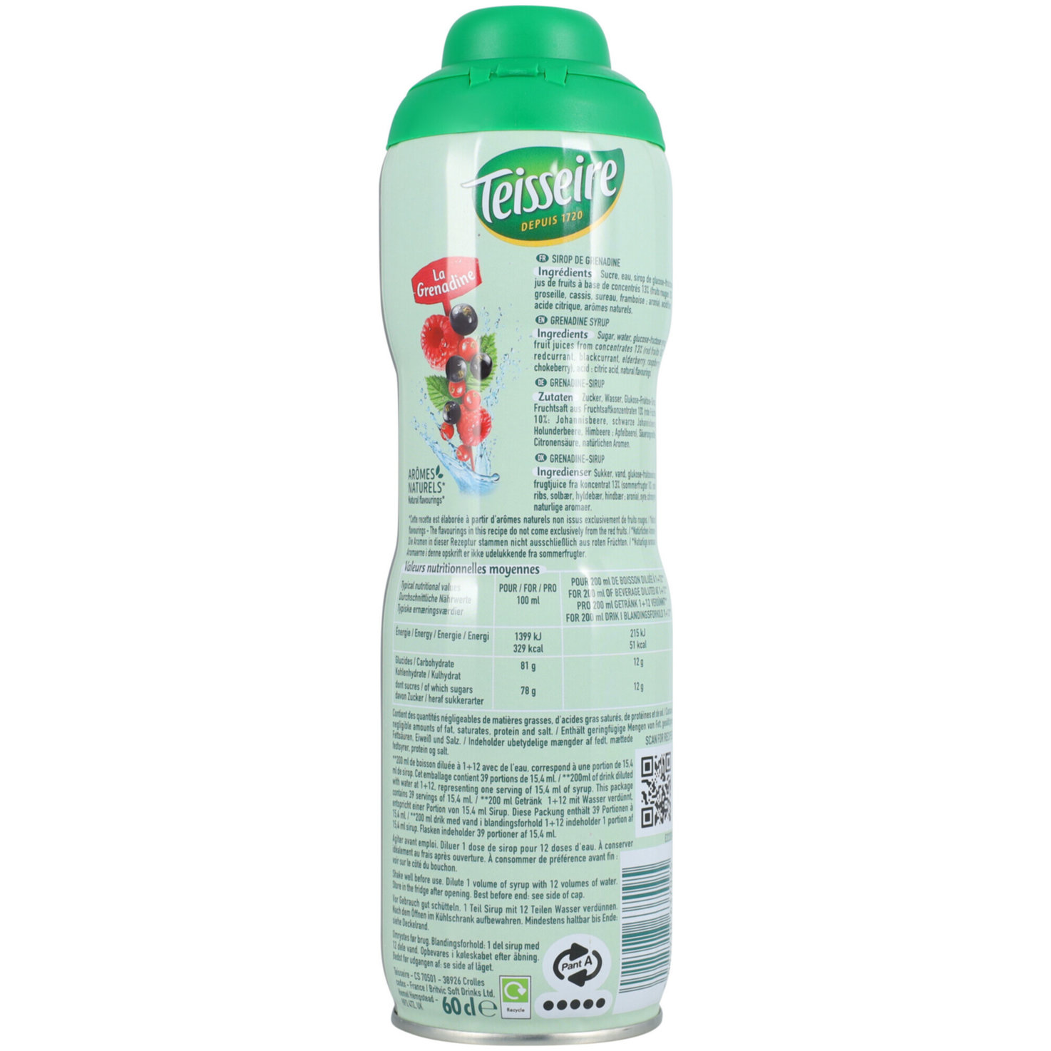 Teisseire Grenadine-Sirup -60cl