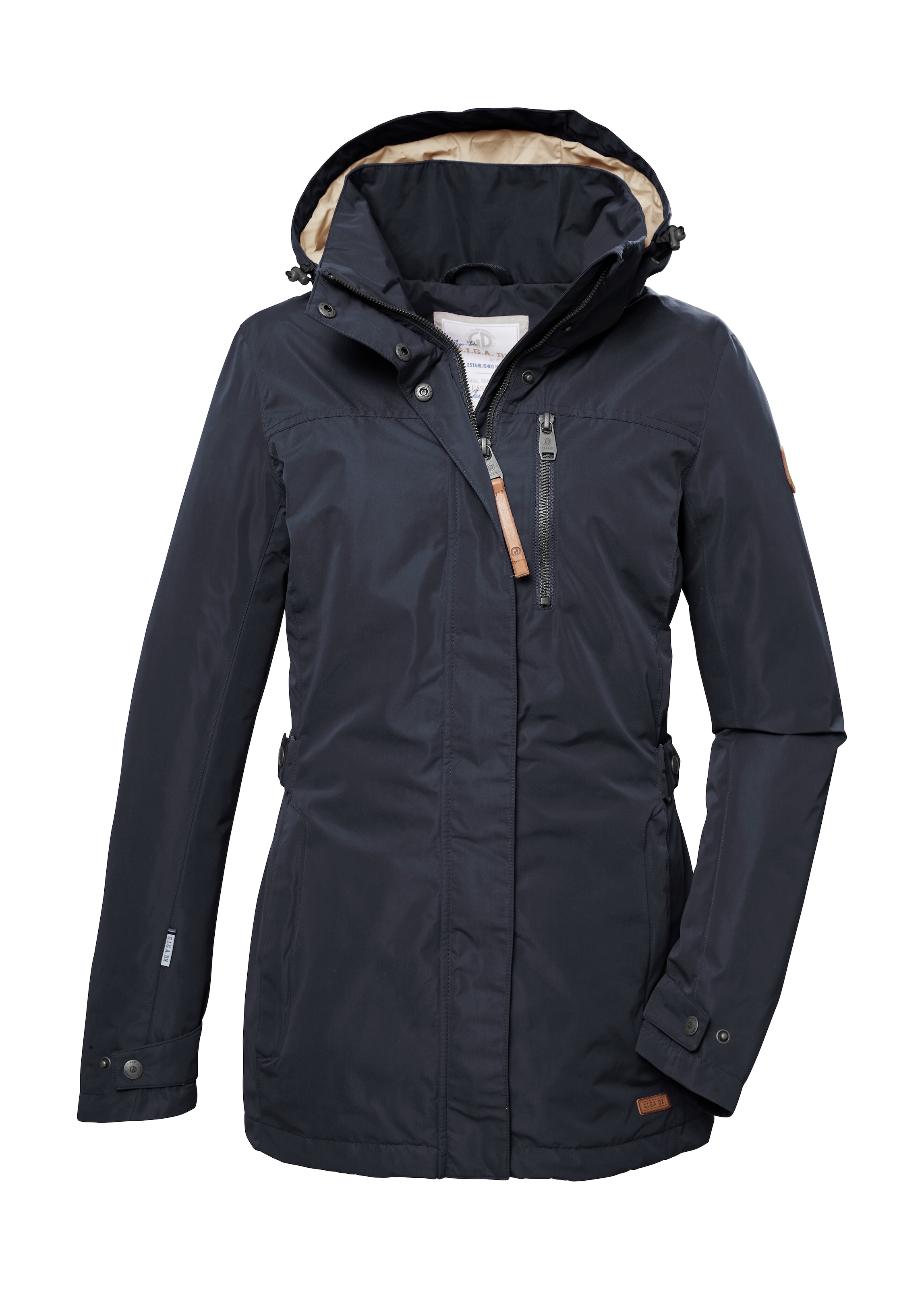 G.I.G.A. DX by killtec Funktionsjacke »GS 26 WMN JCKT« Wasserabweisende Funktionsjacke mit abnehmbarer Kapuze und Stauraum