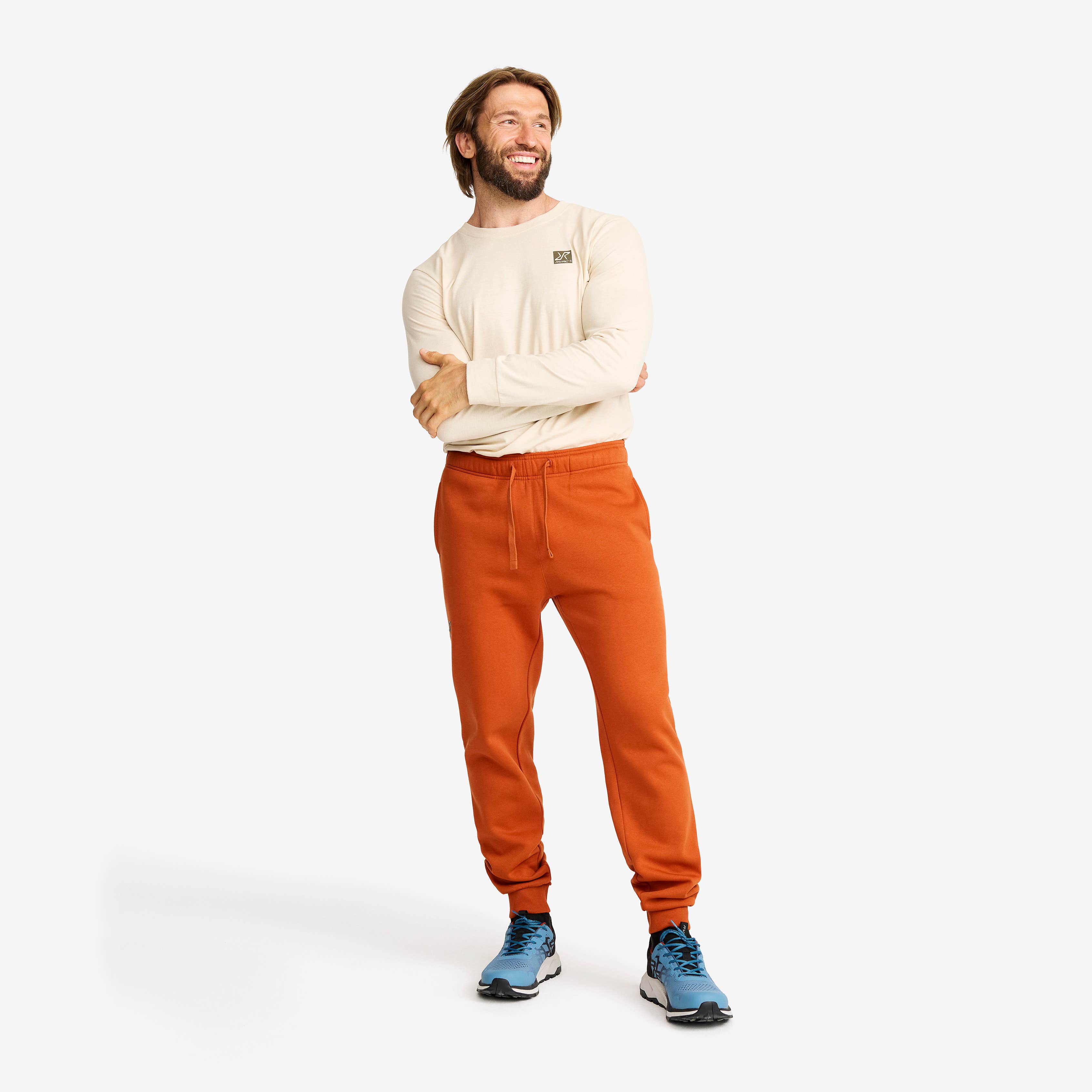 RVRC Sweatpants Herre Terracotta Brown