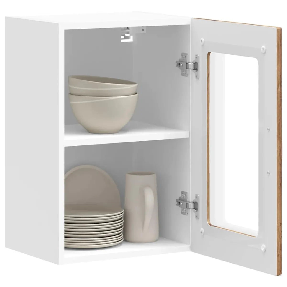 vidaXL Armoire murale cuisine Kalmar - Vieux bois