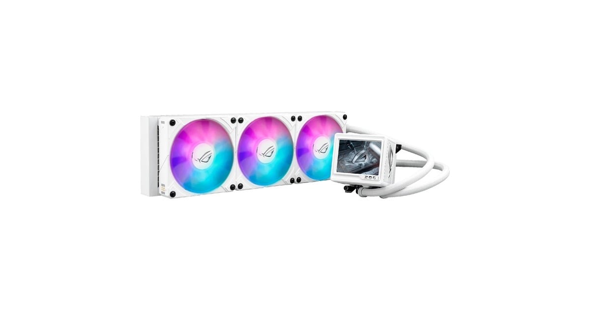 ASUSROG Ryujin III 360 ARGB Extreme White edition waterkoeling  (Wit)