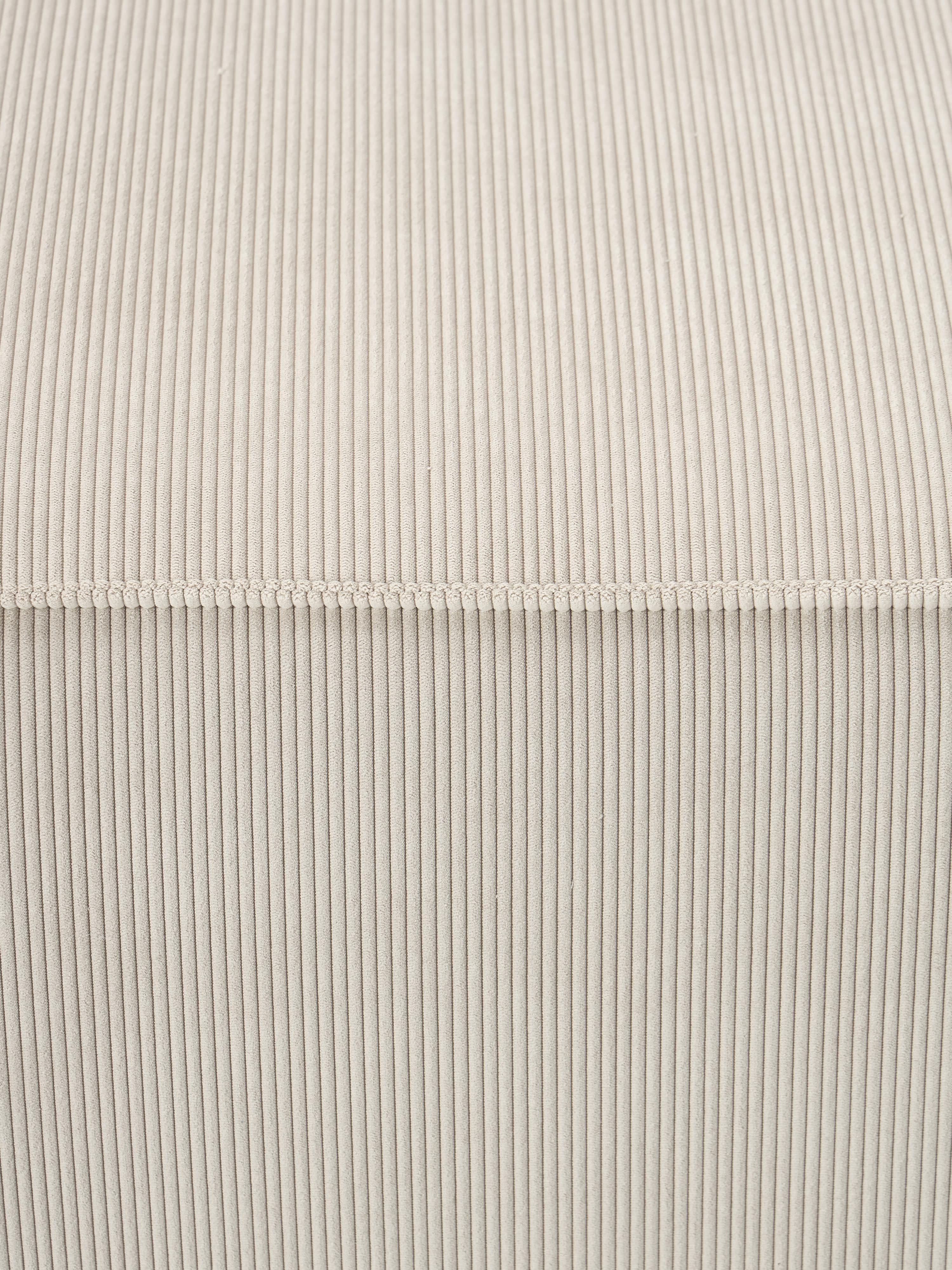 XL modulaire hoekbank van ribfluweel Lennon (4-zits)