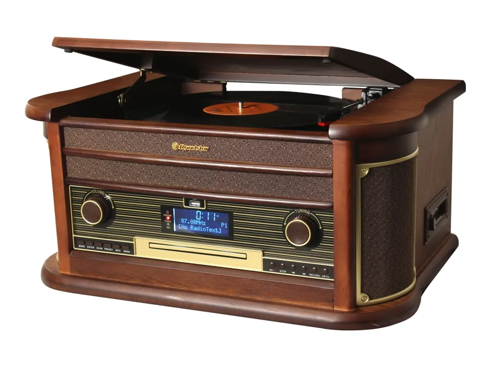 [OUTLET] - Roadstar HIF-1996D BT - Audiosystem - 2 x 2.5 Watt - træ