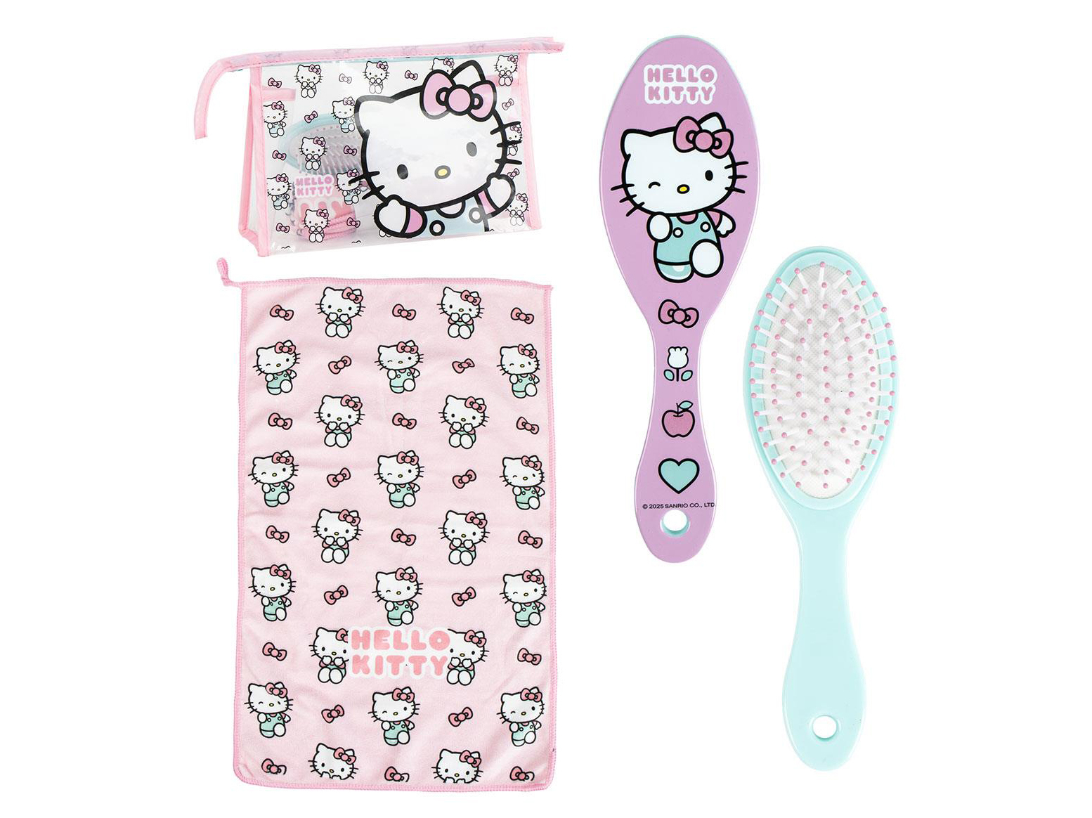 KIT DE VIAGEM DO ART HELLO KITTY AND FRIENDS
