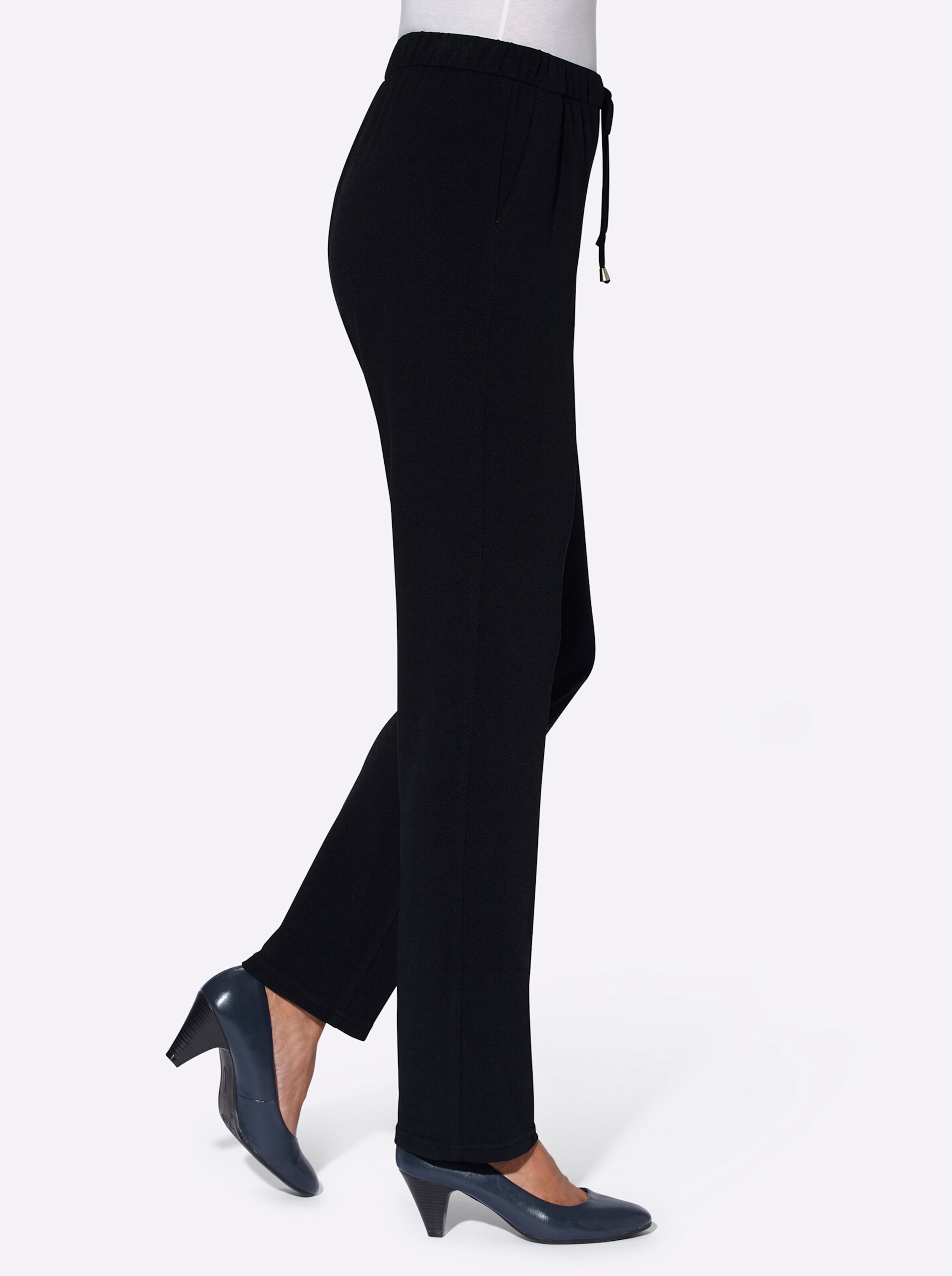Jersey-Hose in marine