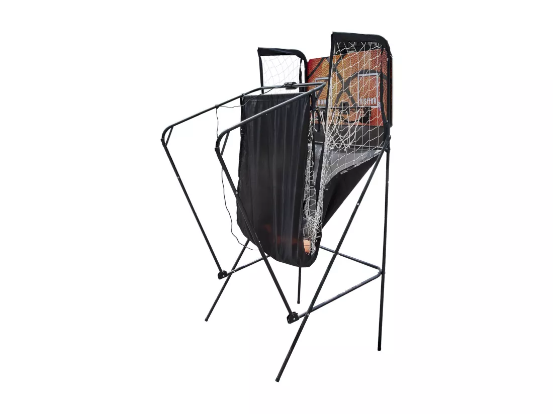 Jeu de basket-ball arcade pliante double panier - HAPPY GARDEN