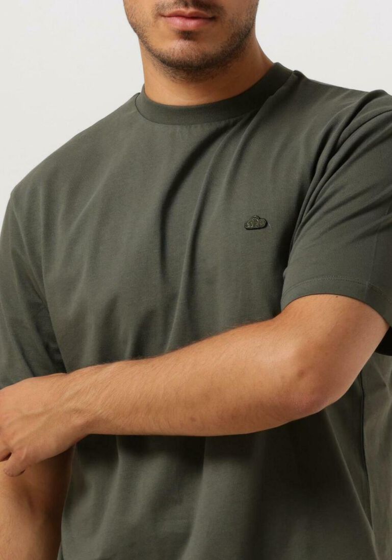 THE GOODPEOPLE donkergroene the goodpeople t-shirt tom