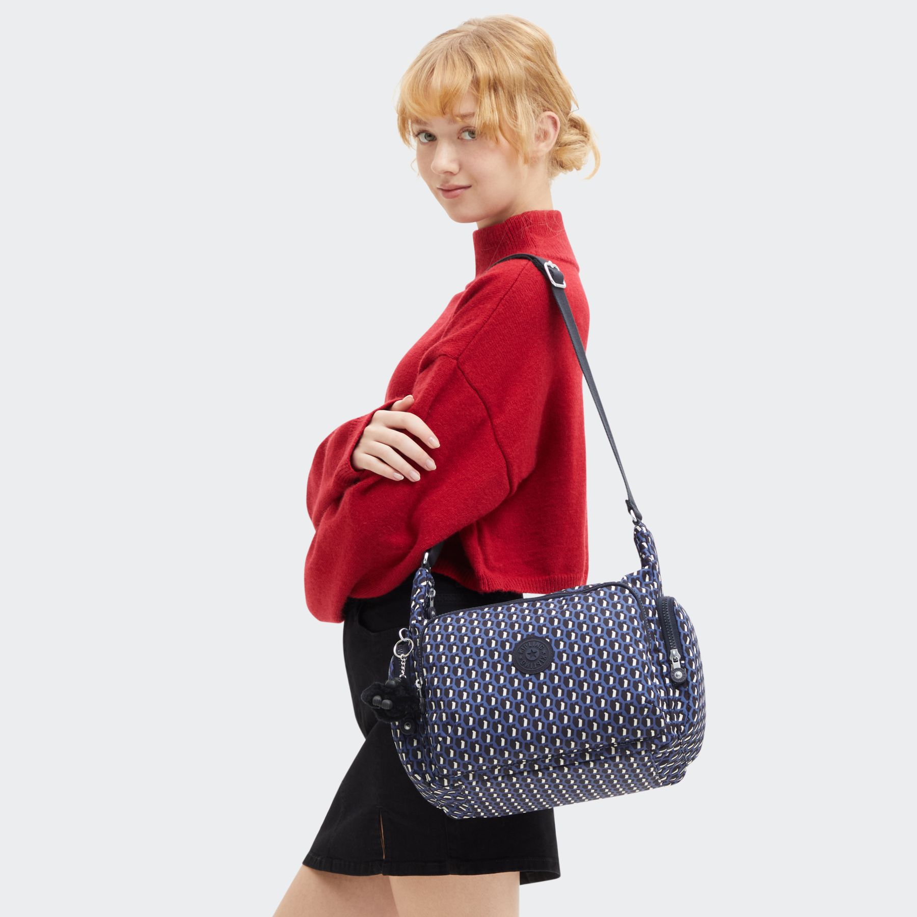 GABB Grand sac à bandoulière avec sangle réglable - 3D K Blue