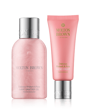 Molton Brown Delicious Rhubarb & Rose Hand Care Set 40ml-100ml